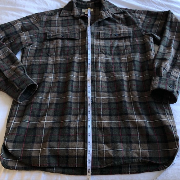 L.L. Bean Plaid Button Down Shirt - Picture 7 of 8